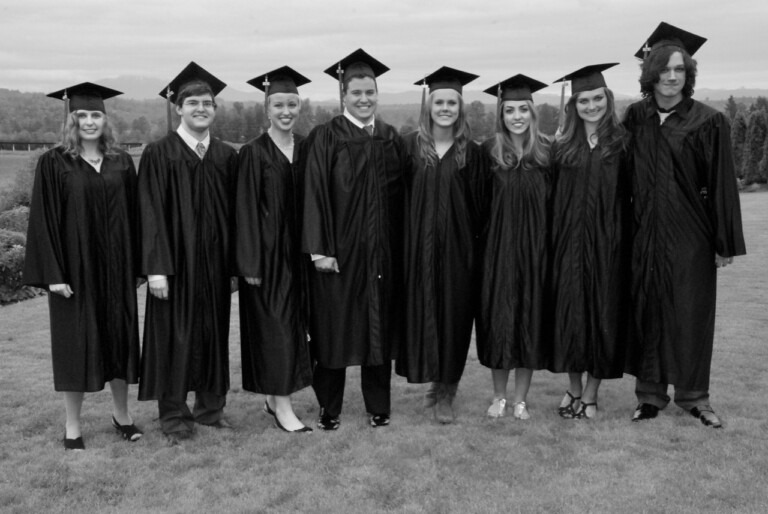 2010 Attic graduations